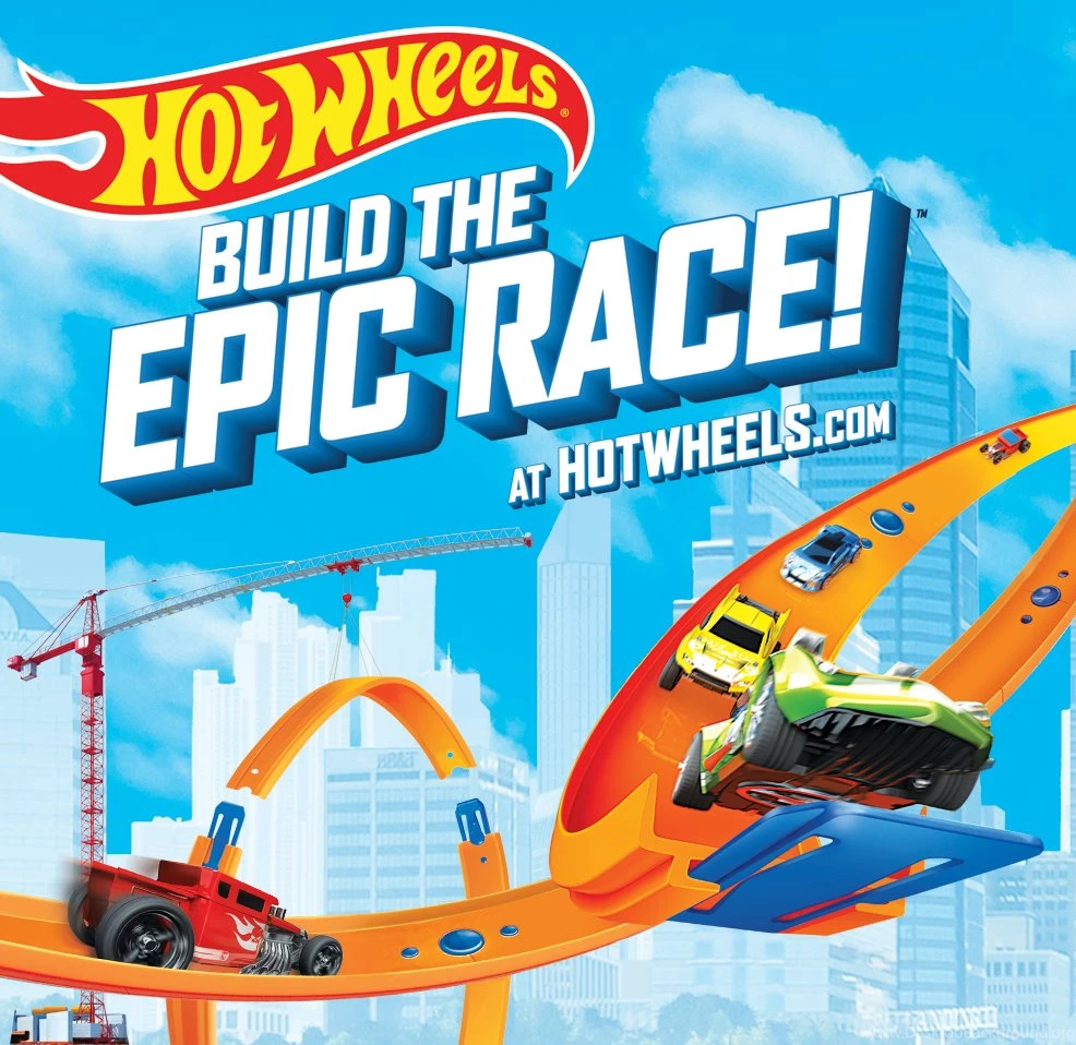 Track Builder Build The Epic Race At HotWheels Desktop Background