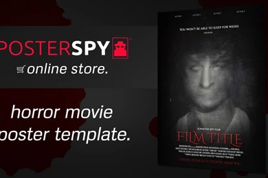 Horror Movie Poster Tutorial With FREE Psd Template Desktop Background