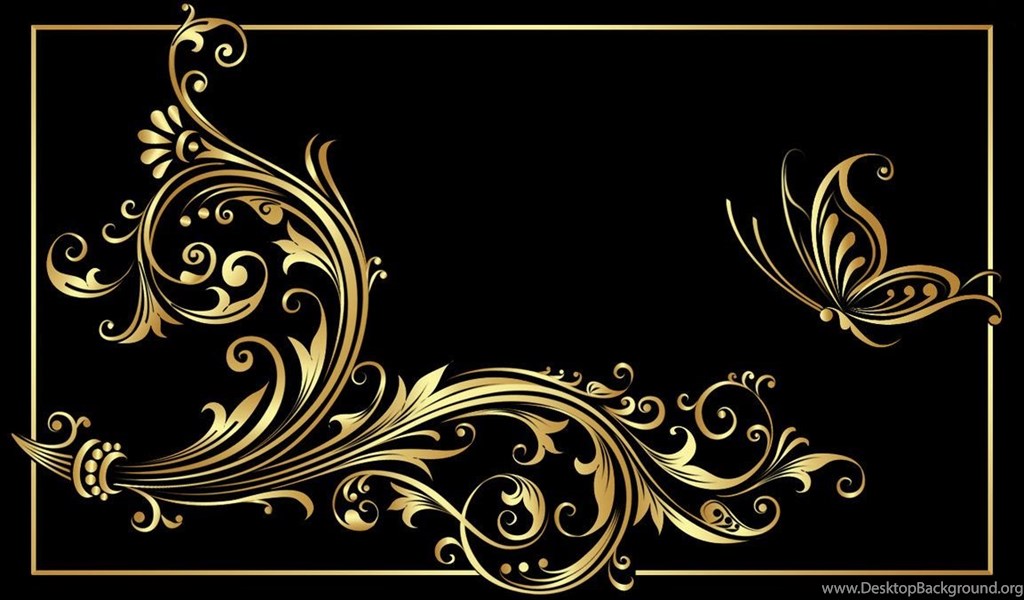 Black And Gold Wallpapers Designs Wallpapers High Definition Desktop