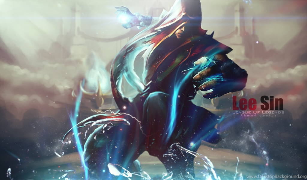 Lee Sin League Of Legends Wallpaper Lee Sin Desktop Wallpapers Desktop Background