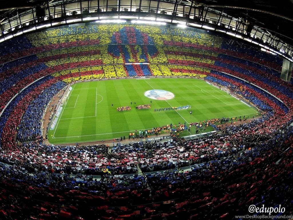 Mesqueunclub.gr: Picture: Mosaic At The Camp Nou Yesterday D