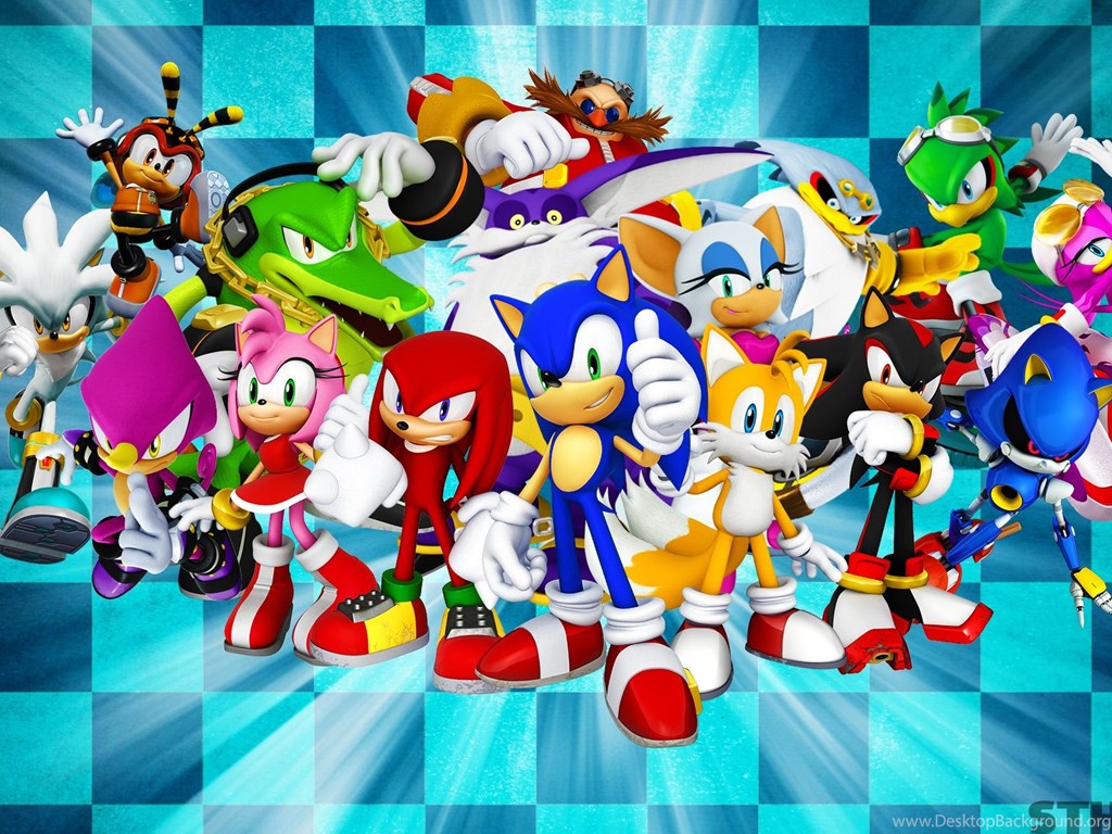 Sonic The Hedgehog And Friends Wallpapers By SonicTheHedgehogBG On ...