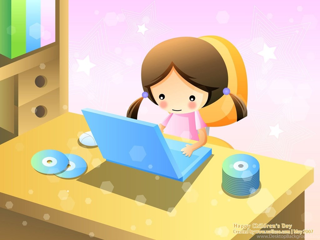 Desktop Wallpapers Kids On The Computers Children Desktop Background