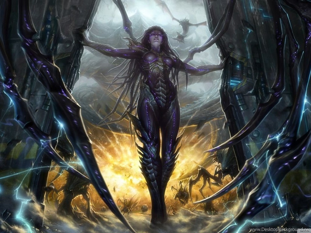 StarCraft II Heart Of The Swarm Kerrigan HD Desktop Wallpapers ...