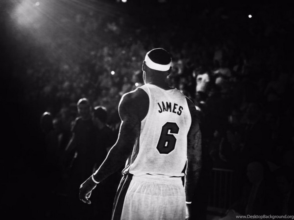 Black And White 4K Lebron James Wallpapers Desktop Background