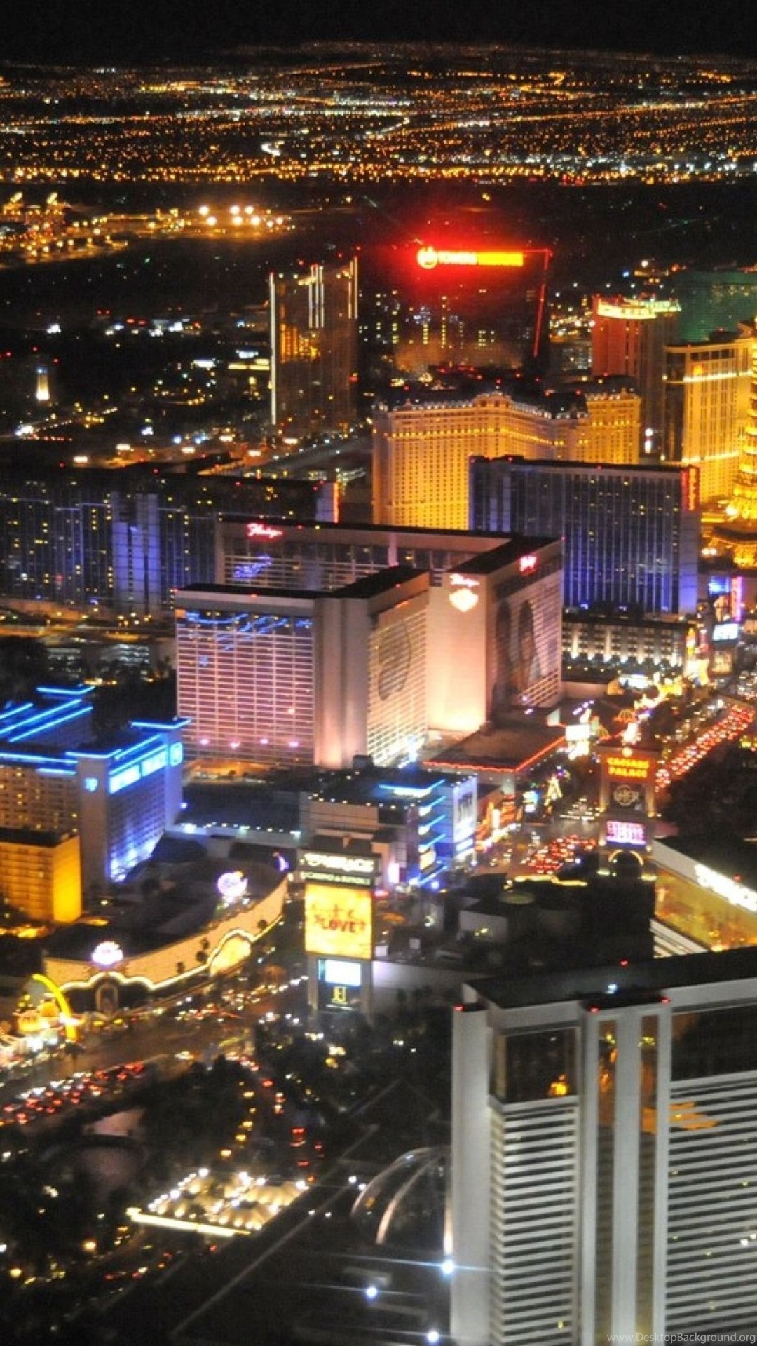 Download Wallpapers 3840x2160 Landscape, Night, City, Las Vegas ...