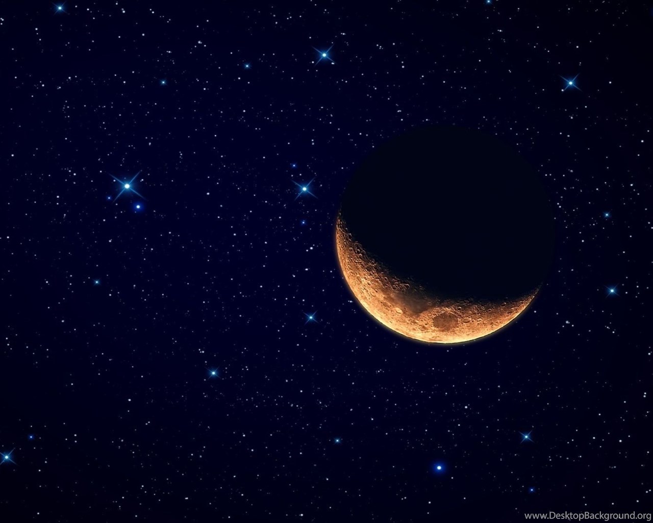 1920x1080 Red Moon Starry Sky Desktop PC And Mac Wallpapers Desktop ...