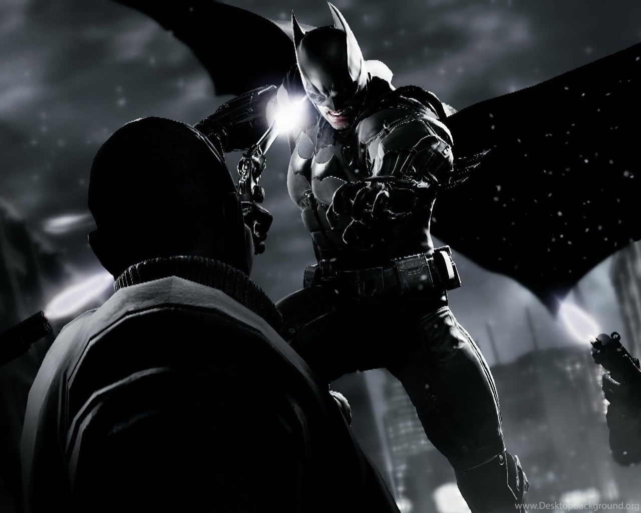 Batman Arkham Origins Maximum Graphical Settings Gameplay 1080p Desktop Background