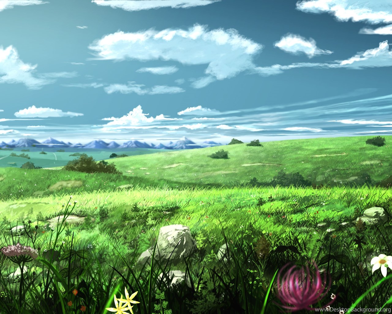 Anime Landscape Wallpapers Desktop Background