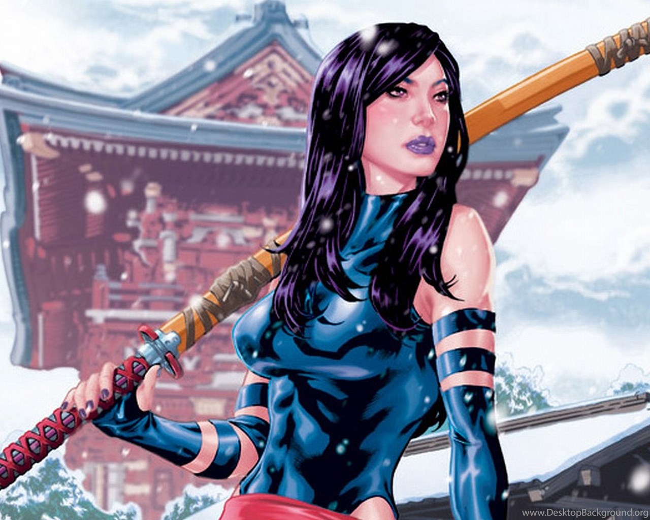 Psylocke Computer Wallpapers, Desktop Backgrounds Desktop Background