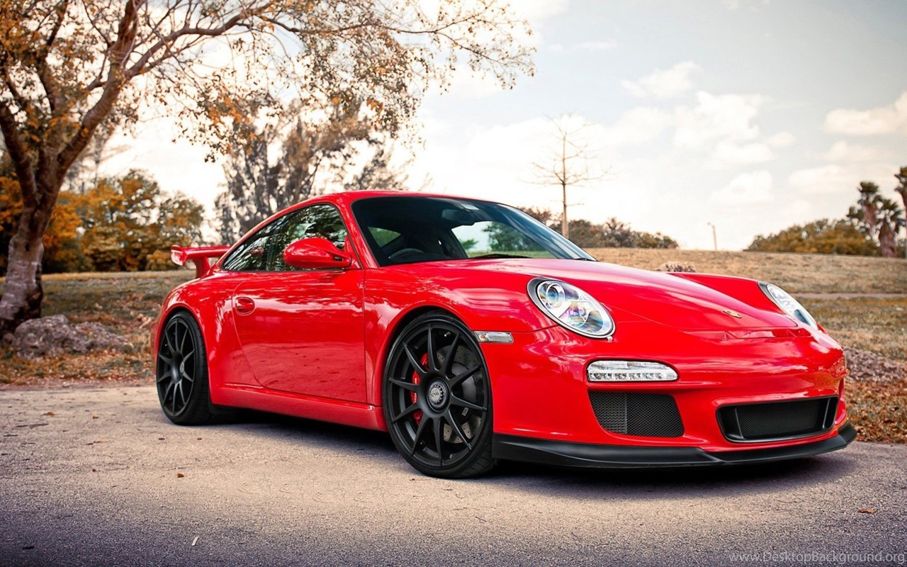 Porsche 911 gt3 красный