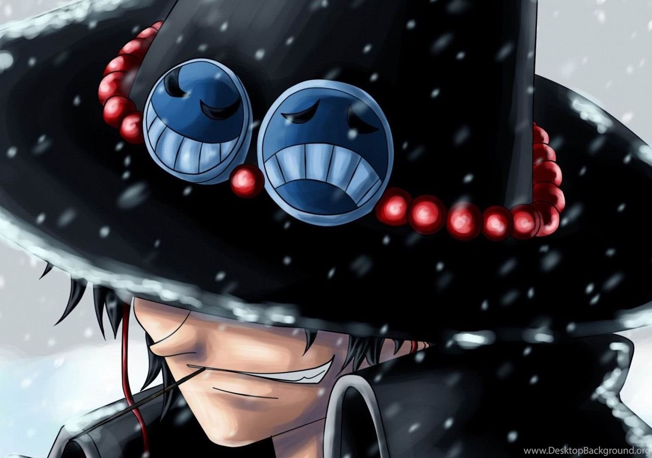 Portgas D Ace Whitebeard Pirates One Piece An Desktop Background