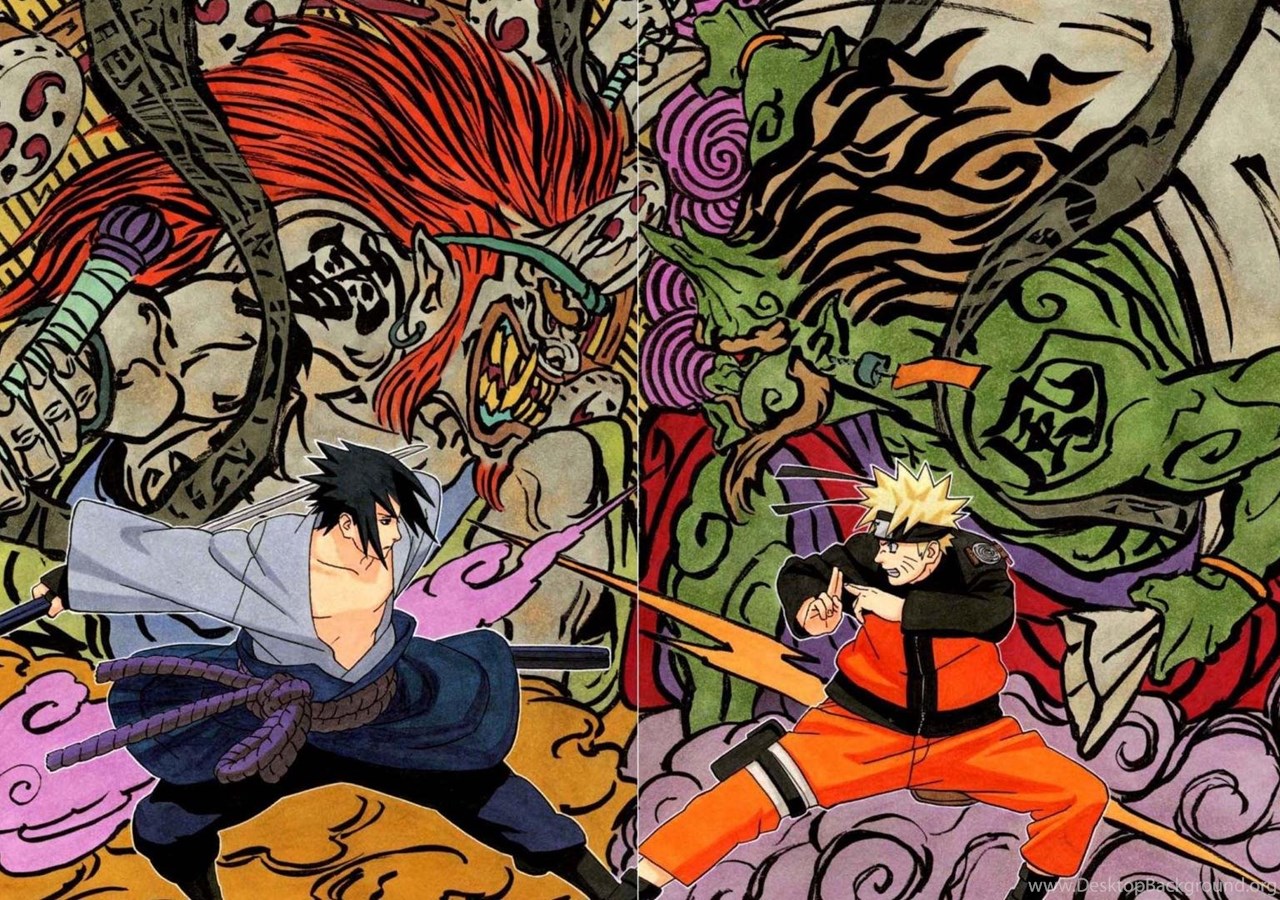 Uchiha Sasuke Naruto: Shippuden Artbook Manga Uzumaki Naruto ... Desktop  Background