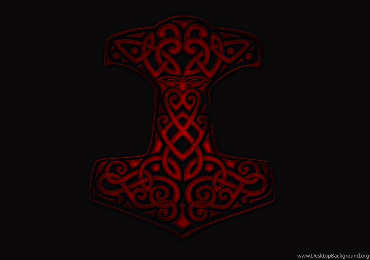 Thor's Hammer (Mjolnir) Wallpapers By Sybreeder On DeviantArt Desktop ...