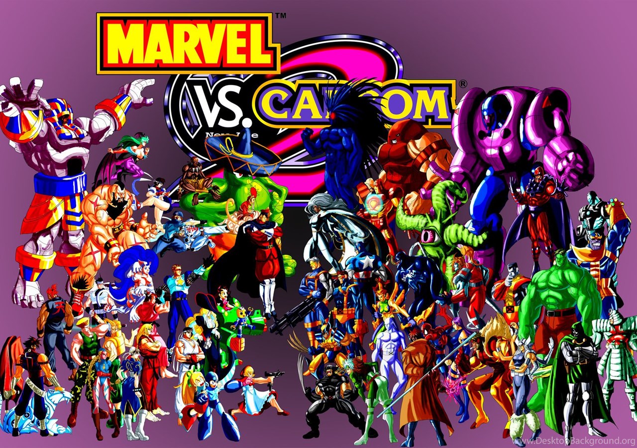 Marvel Vs. Capcom 2 By Stitchking83 On DeviantArt Desktop Background