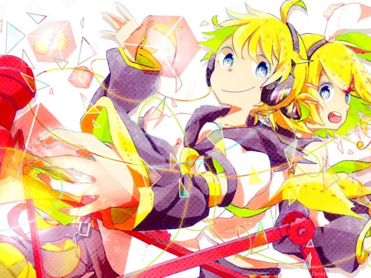 Vocaloid Kagamine Len Rin Wallpapers Desktop Background