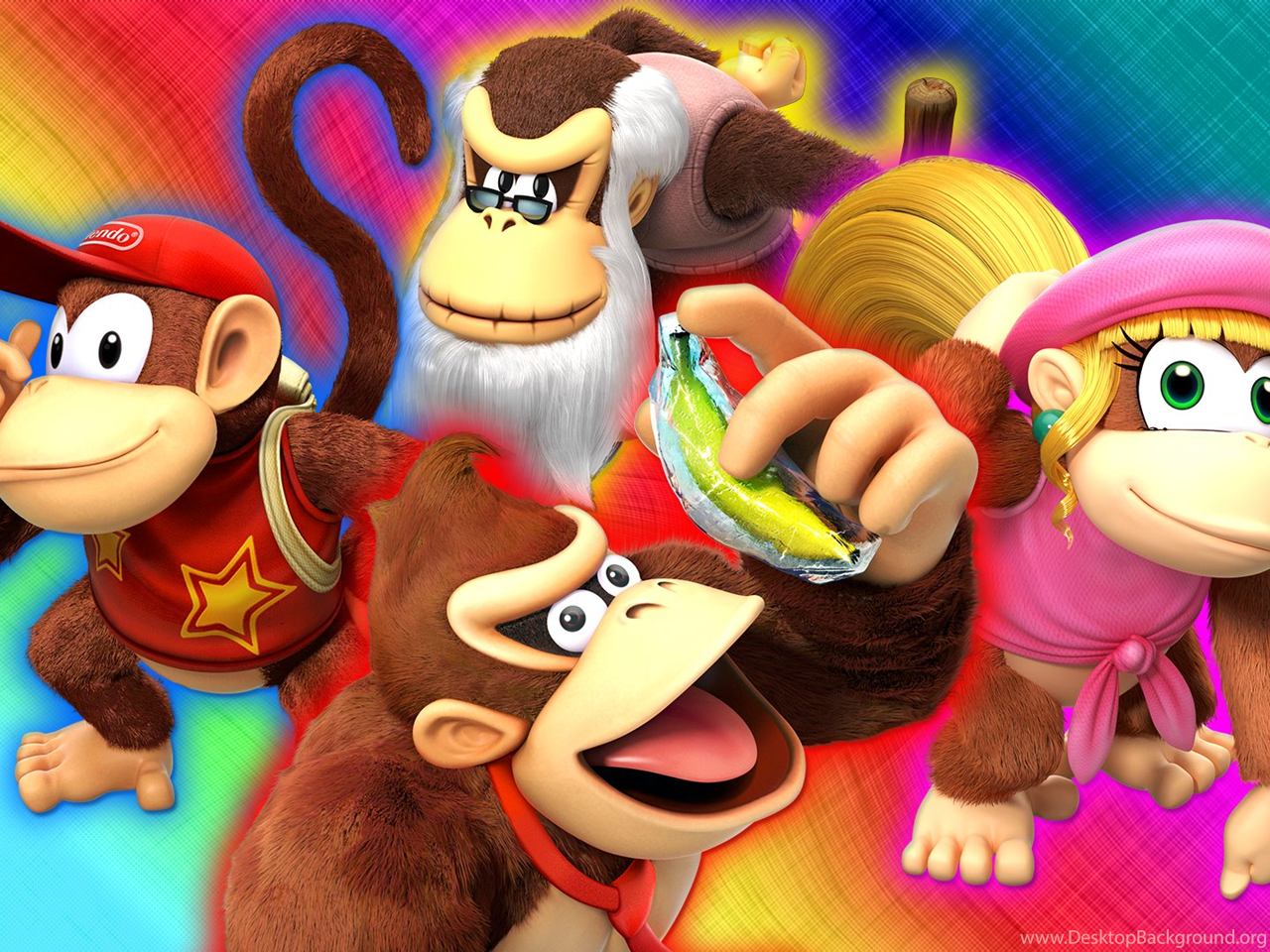 Donkey Kong Country Tropical Freeze Wallpapers By Glench On Deviantart Desktop Background