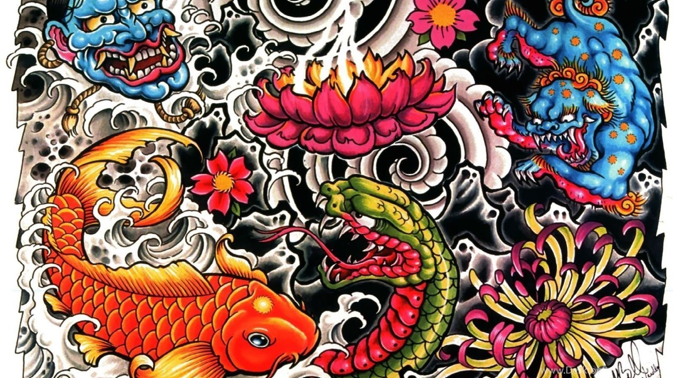 Tattoo Design Wallpapers Desktop Background