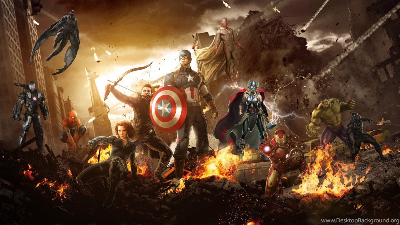 Avengers Wallpaper With Spider Man Female Thor Falcon.jpg Desktop ...