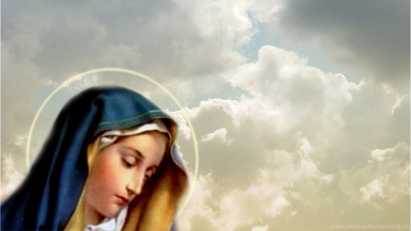 Virgin Mary ( Desktop Background