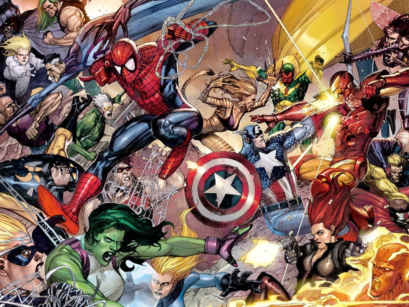 Cool Screensavers Site: Marvel Screensaver Superheroes Wallpapers ...