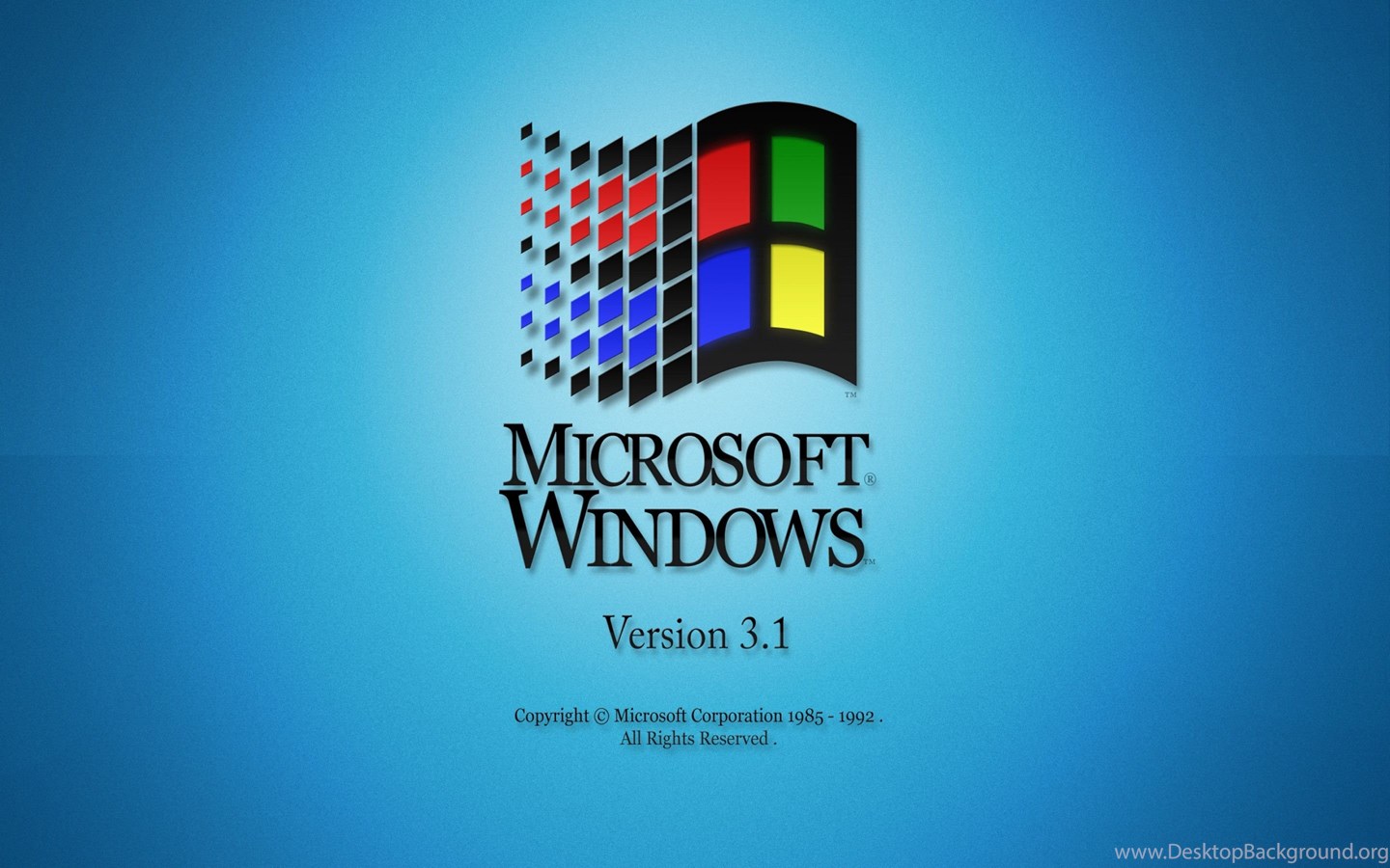 Windows 3.1 1883431 Desktop Background