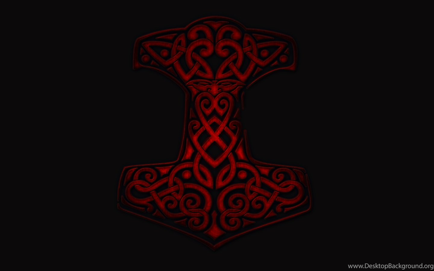 Thor's Hammer (Mjolnir) Wallpapers By Sybreeder On DeviantArt Desktop ...