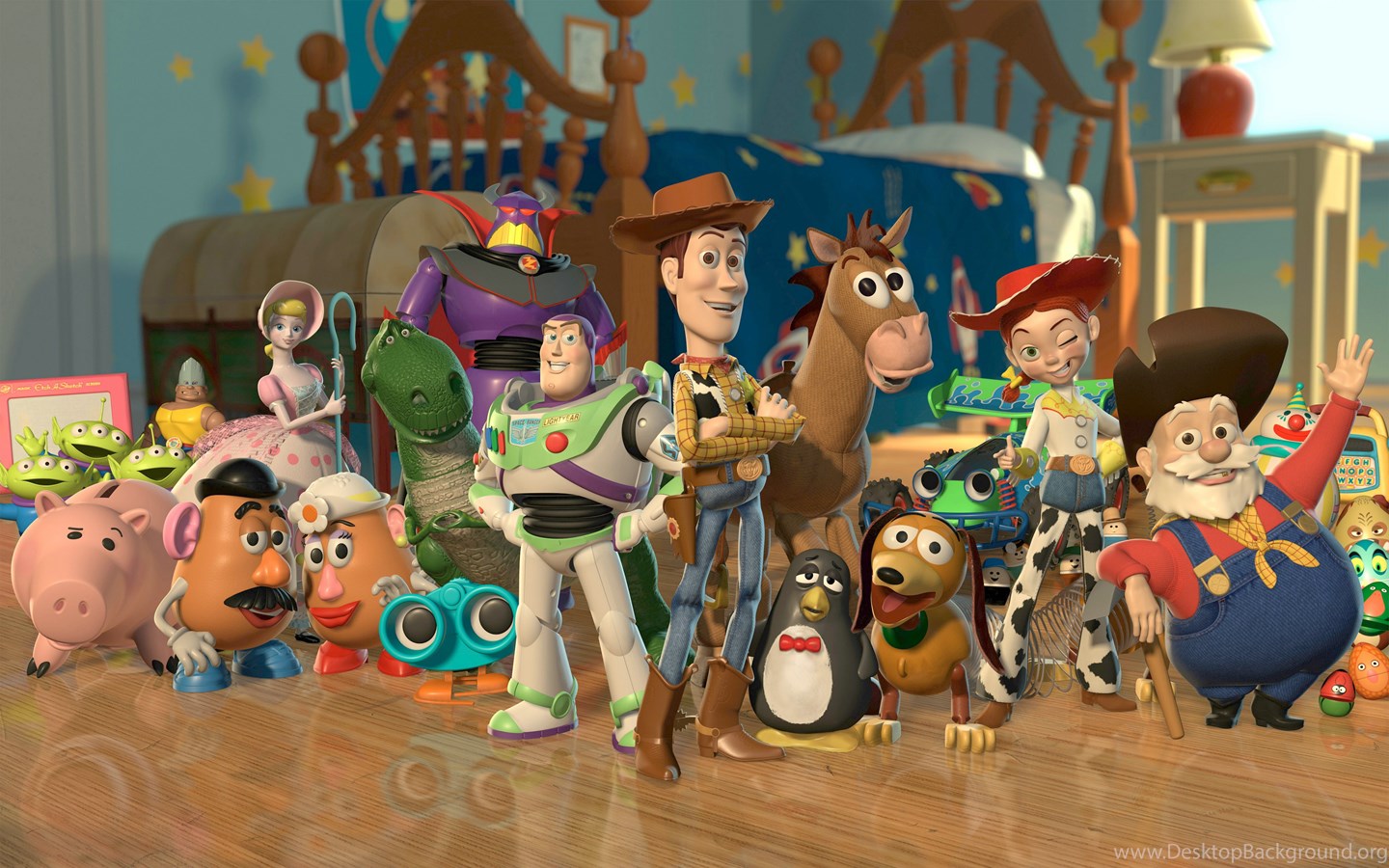 Image Toy story 2 characters desktop wallpaper 3840x2400.jpg ...