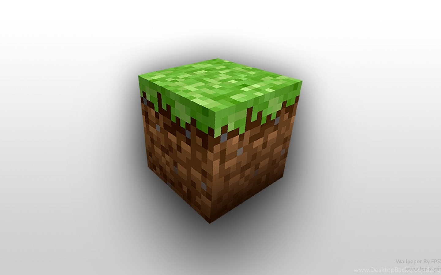 Minecraft Block Desktop Background