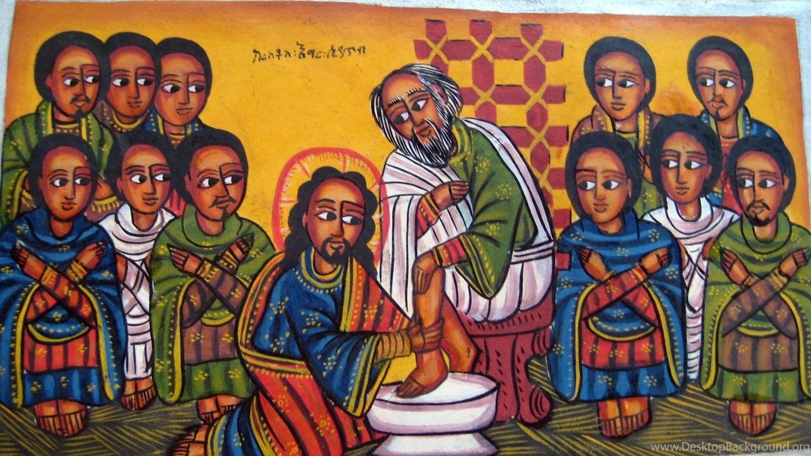 1680x1050 Jesus Ethiopian Orthodox Art Arts African Arts