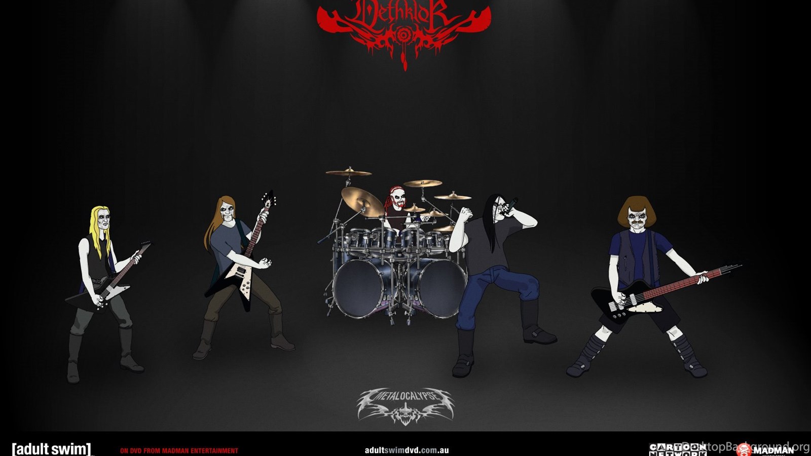 15 Quality Metalocalypse Wallpapers Cartoons Desktop Background