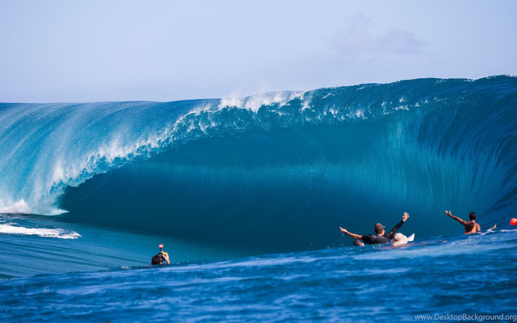 John John Florence Free Surfing Teahupoo, Tahiti X Games Desktop Background