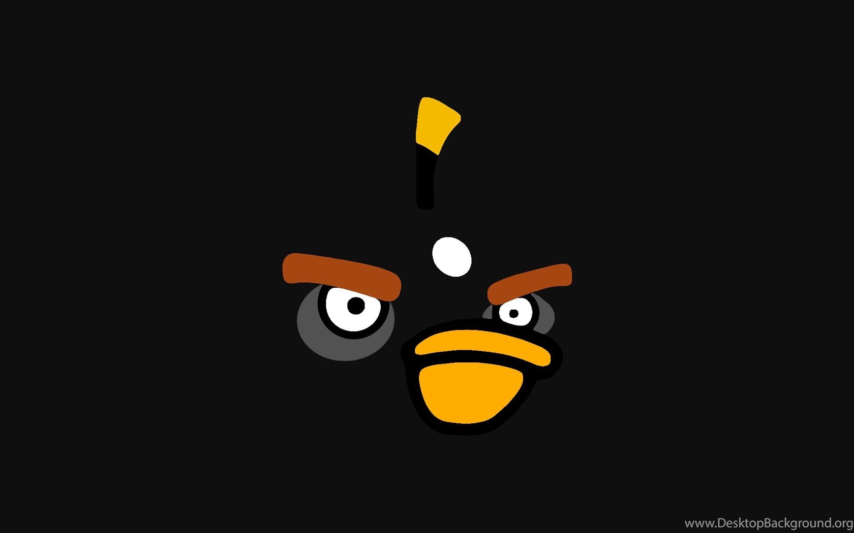 Video Games Birds Ipod Iphone Ipad Angry Birds Black Bird ... Desktop  Background