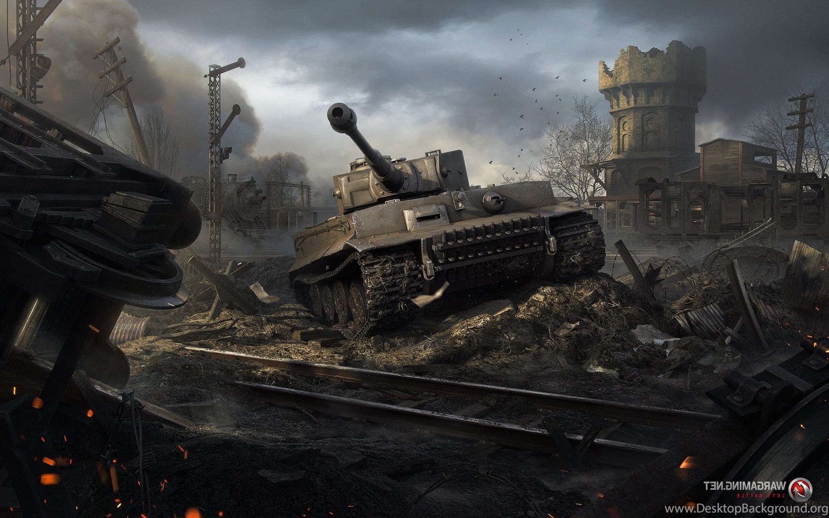 World Of Tanks, Video Games, Tiger I, World War II, War Wallpapers ...