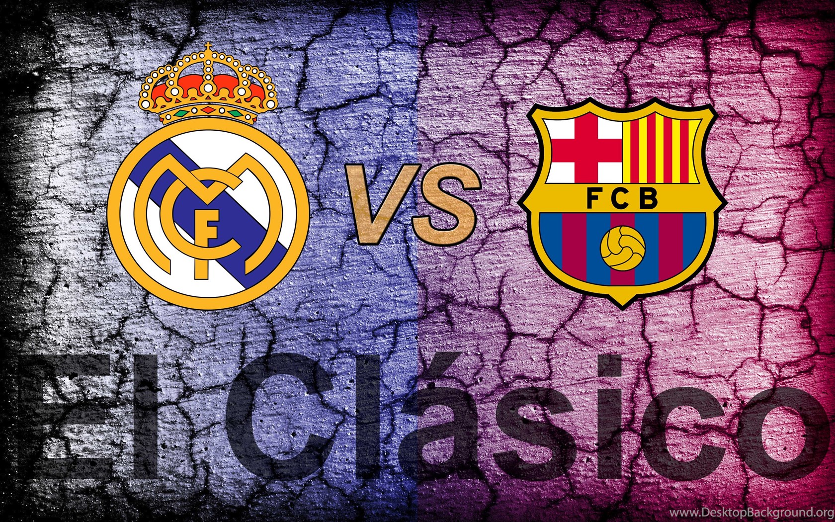 El Clasico Real Madrid CF Vs FC Barcelona 2014 Wallpapers Desktop ...