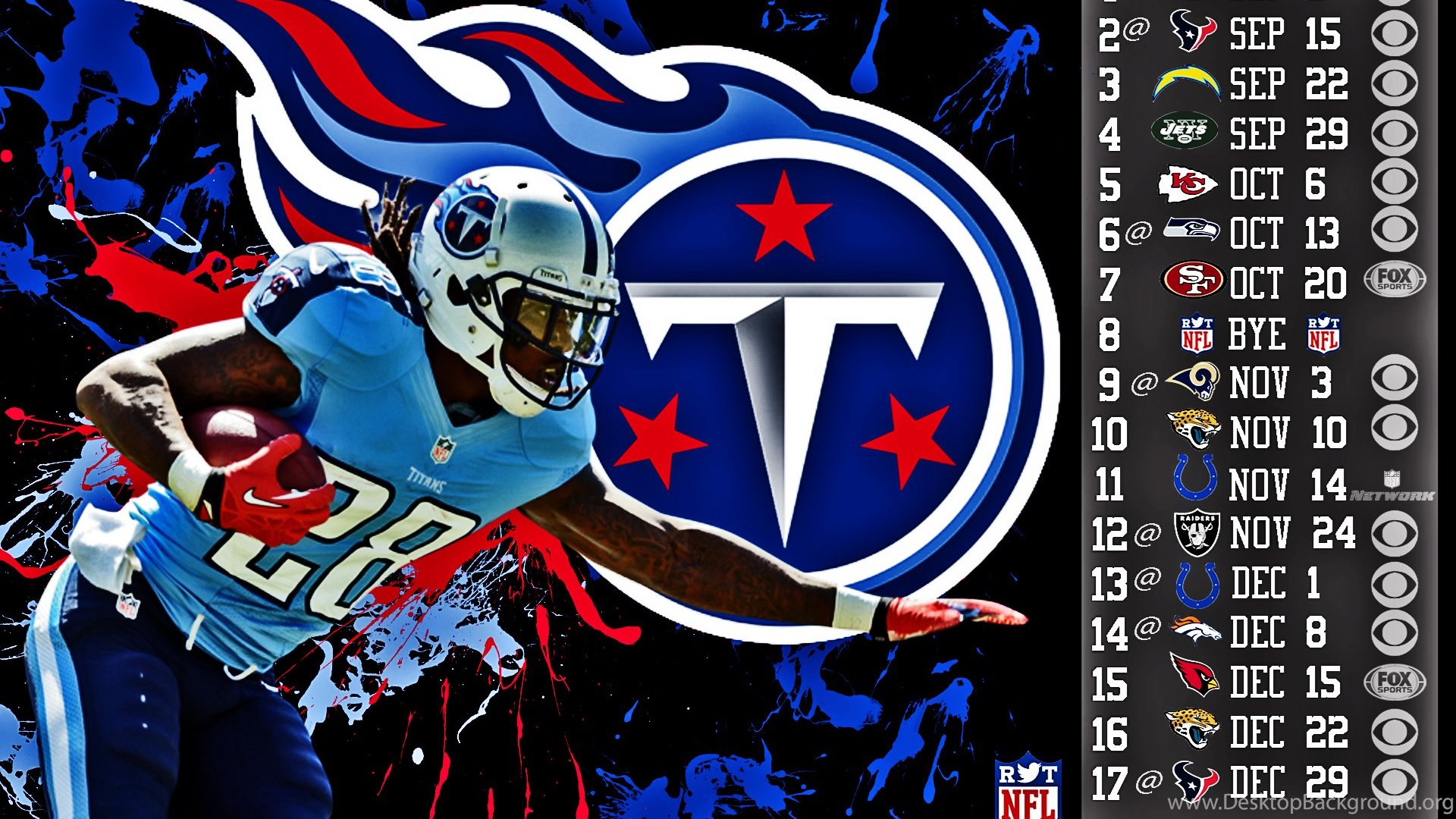 13 Tennessee Titans Football Nfl Wallpapers Desktop Background