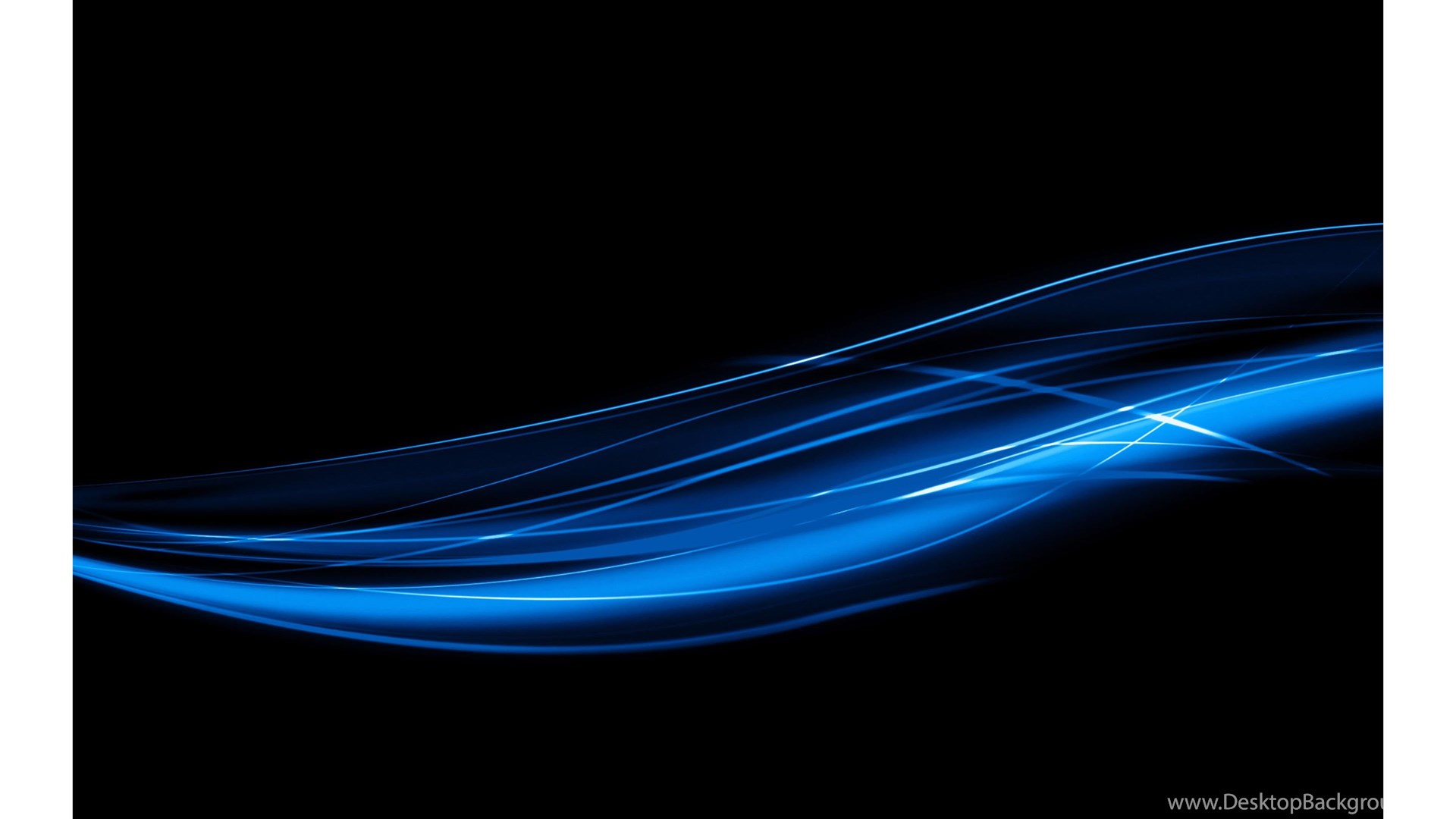 Blue Wave Abstract 4K Wallpapers Desktop Background