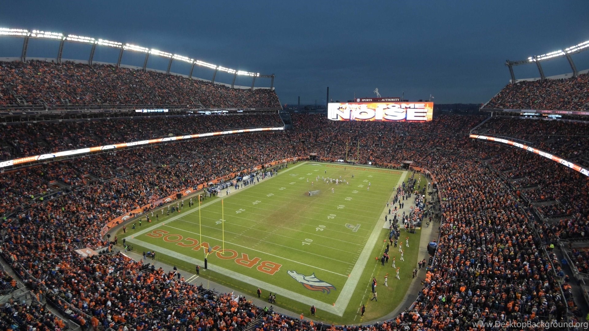 1920x1080 Football, American Football, Denver Broncos, Stadium