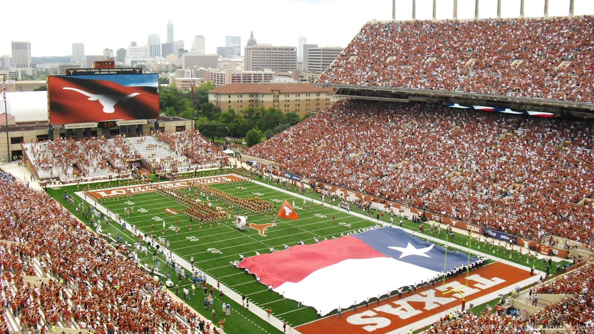 Texas Longhorns Stadium Wallpapers Desktop Background