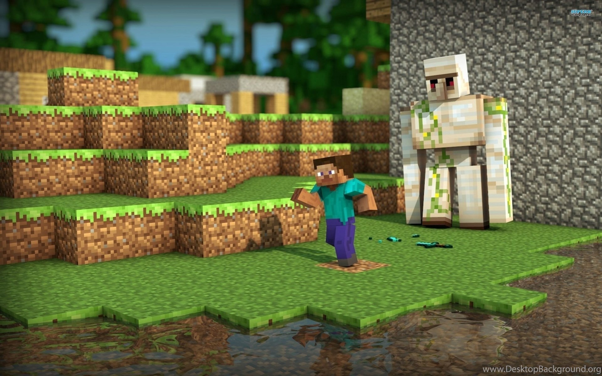 Minecraft Gangnam Style Wallpapers Game Wallpapers Desktop Background