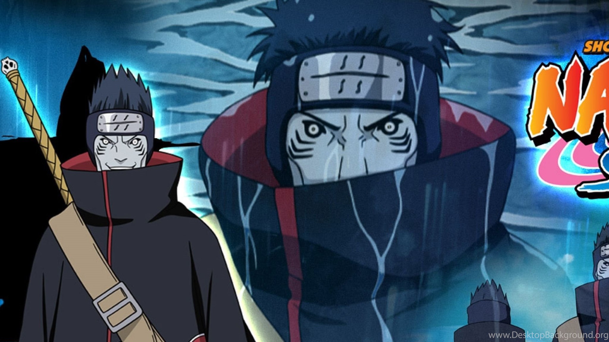 Download Wallpapers 3840x1200 Naruto, Hoshigaki Kisame, Sign, Paint ...  Desktop Background