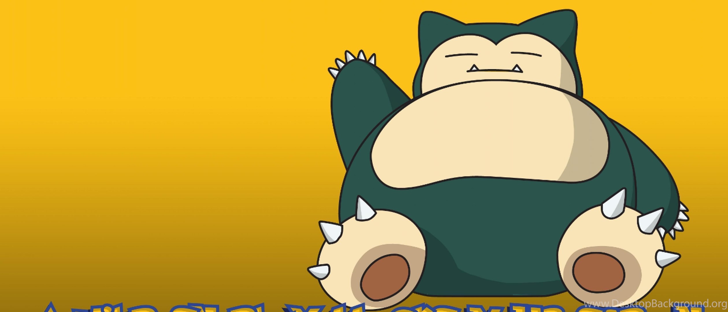 Pokemon Snorlax Desktop Background