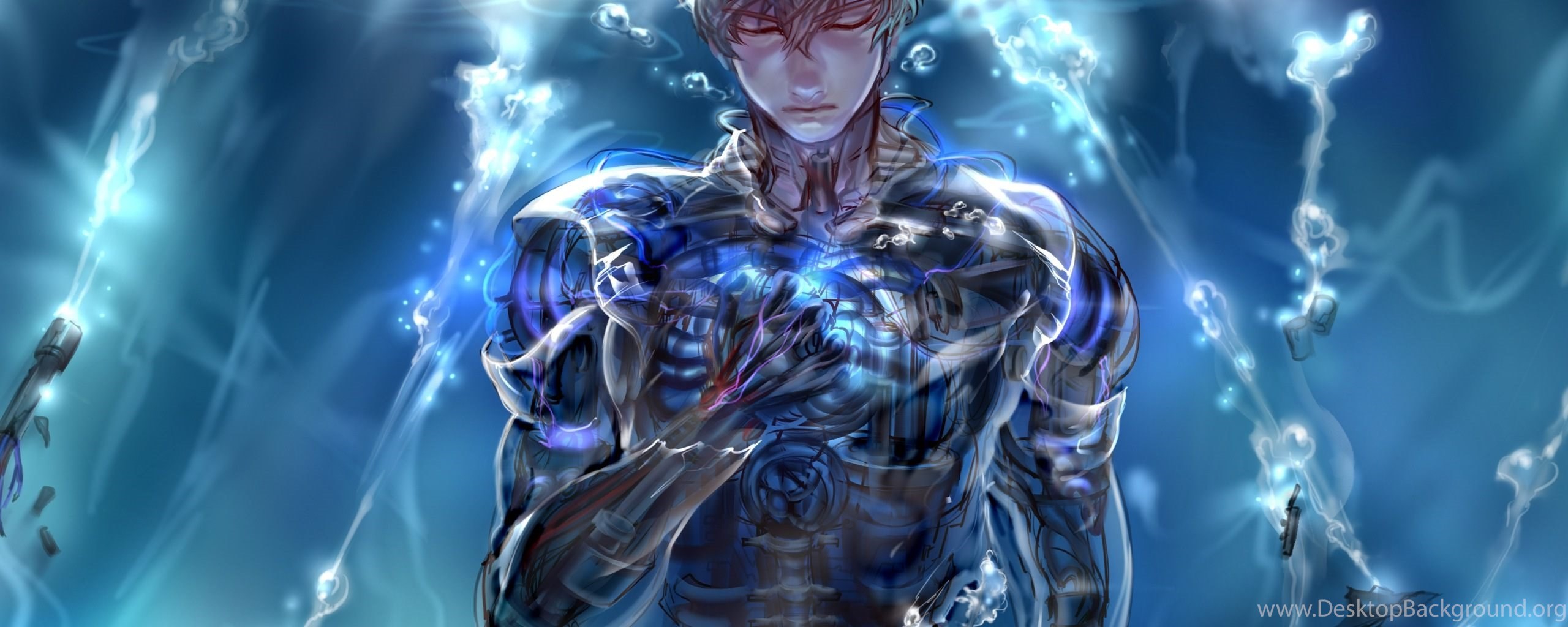 Genos One Punch Man Anime Wallpapers HD Free Download Desktop Background