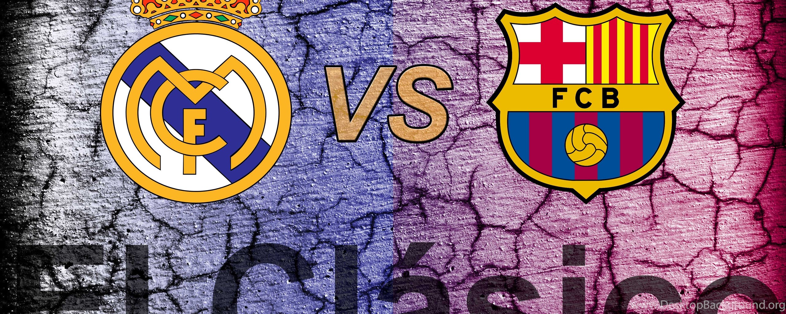 El Clasico Real Madrid CF Vs FC Barcelona 2014 Wallpapers Desktop ...