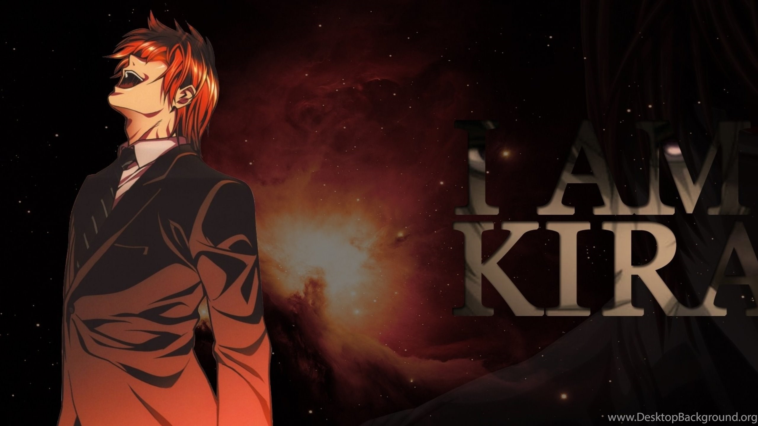 Wallpapers Ryuk Death Note Kira Logo 2560x1600 Desktop Background