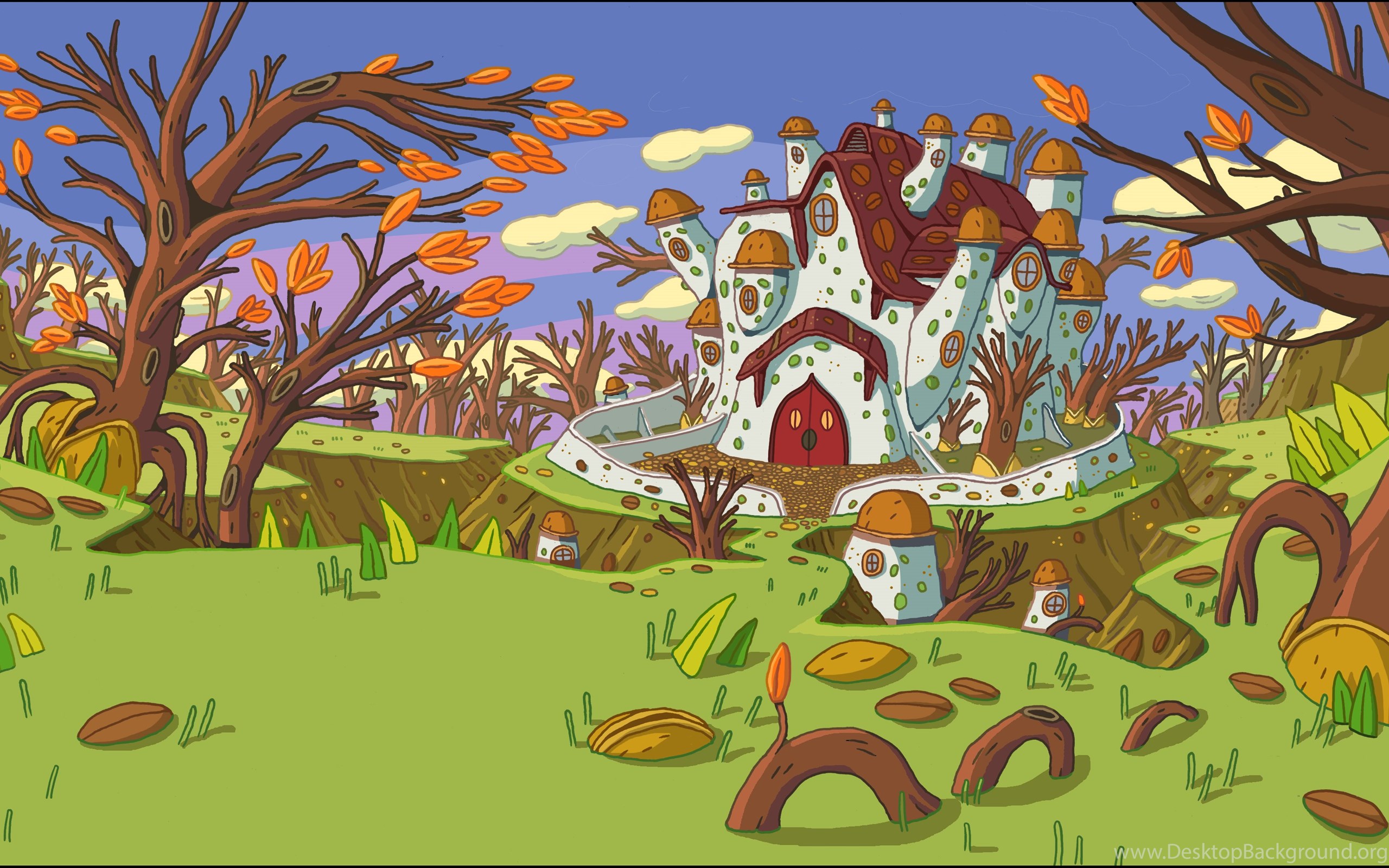 Adventure Time Landscape Wallpapers Desktop Background