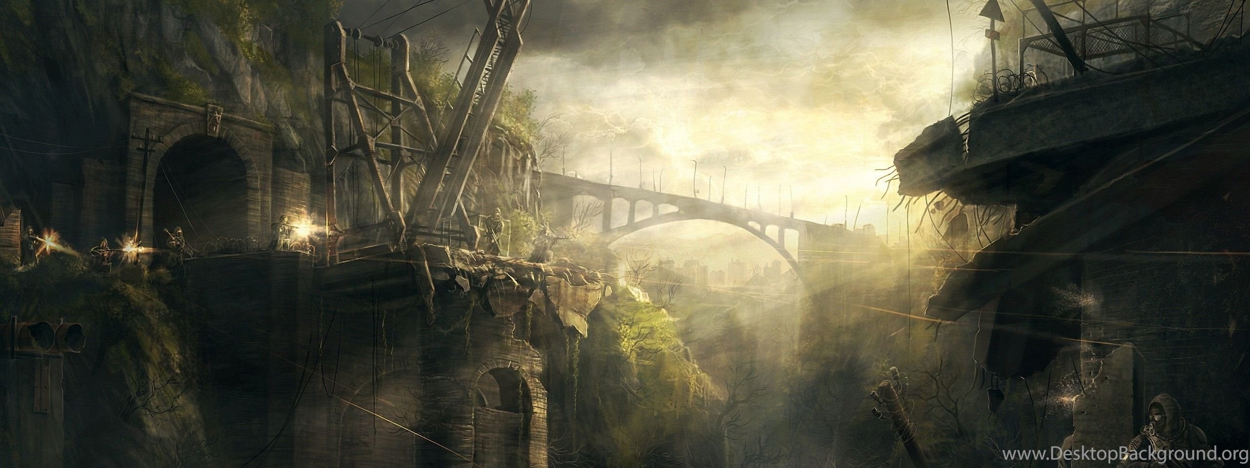 Download 2560x1440 STALKER Concept Art Wallpapers Desktop Background