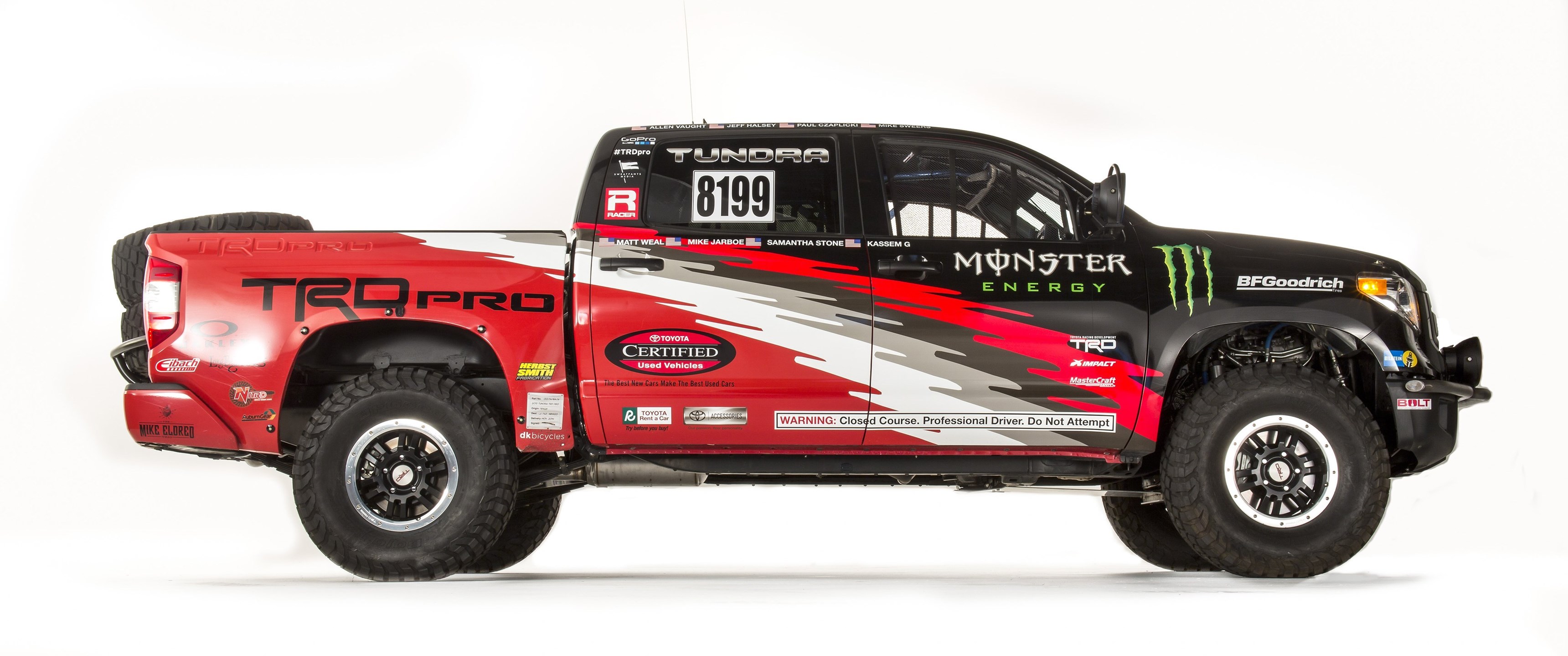 Toyota Tundra TRD Pro Trophy Truck