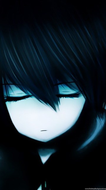 sad anime black rock shooter girl hd wallpapers desktop