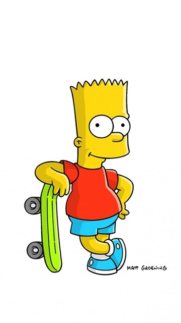 Bart Simpson Skateboard Wallpapers Desktop Background